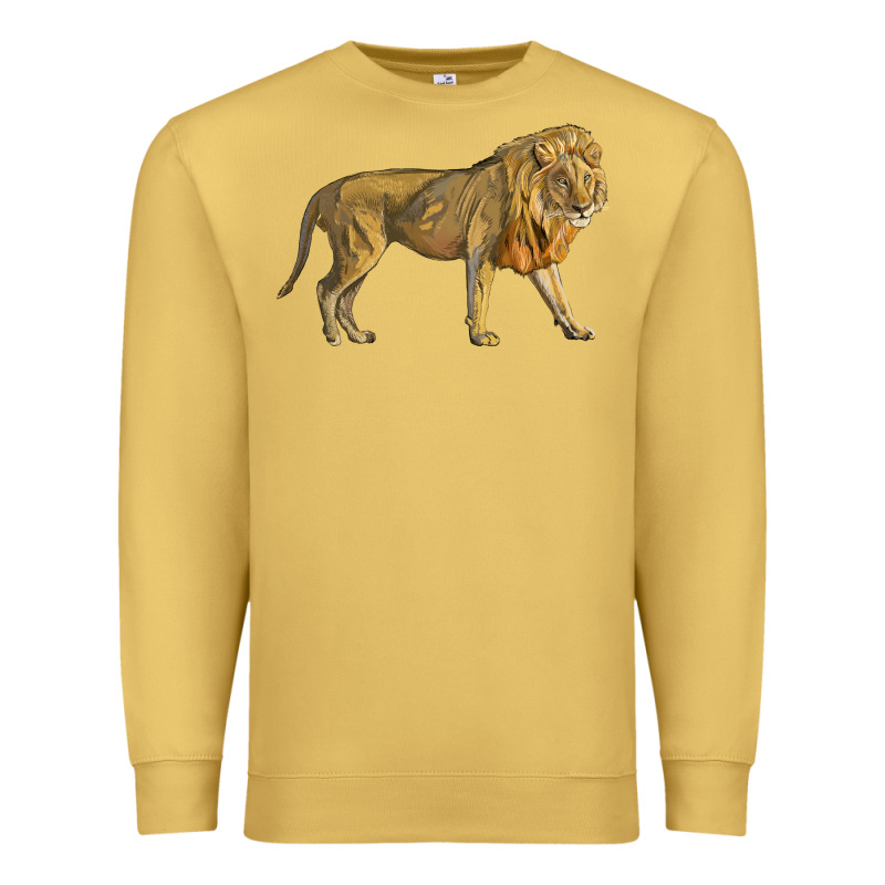 Lion Premium Sweatshirt by LillyAllenDesigns | Teevron