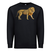 Black lion Premium Sweatshirt - LillyAllenDesigns