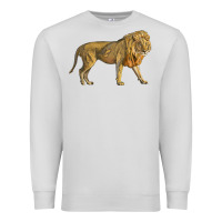 Dove Grey lion Premium Sweatshirt - LillyAllenDesigns