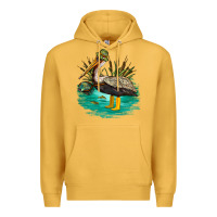 Fishing Pelican Camp Premium Hoodie | Teevron