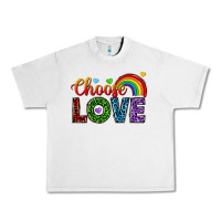 Lunar Rock choose love Urban Heavy Tee - texasbilliewilder