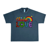 Midnight Navy choose love Urban Heavy Tee - texasbilliewilder