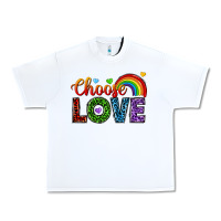 White choose love Urban Heavy Tee - texasbilliewilder
