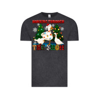 Vintage Black honking through the snow Vintage Tee - Zillion Design Studio
