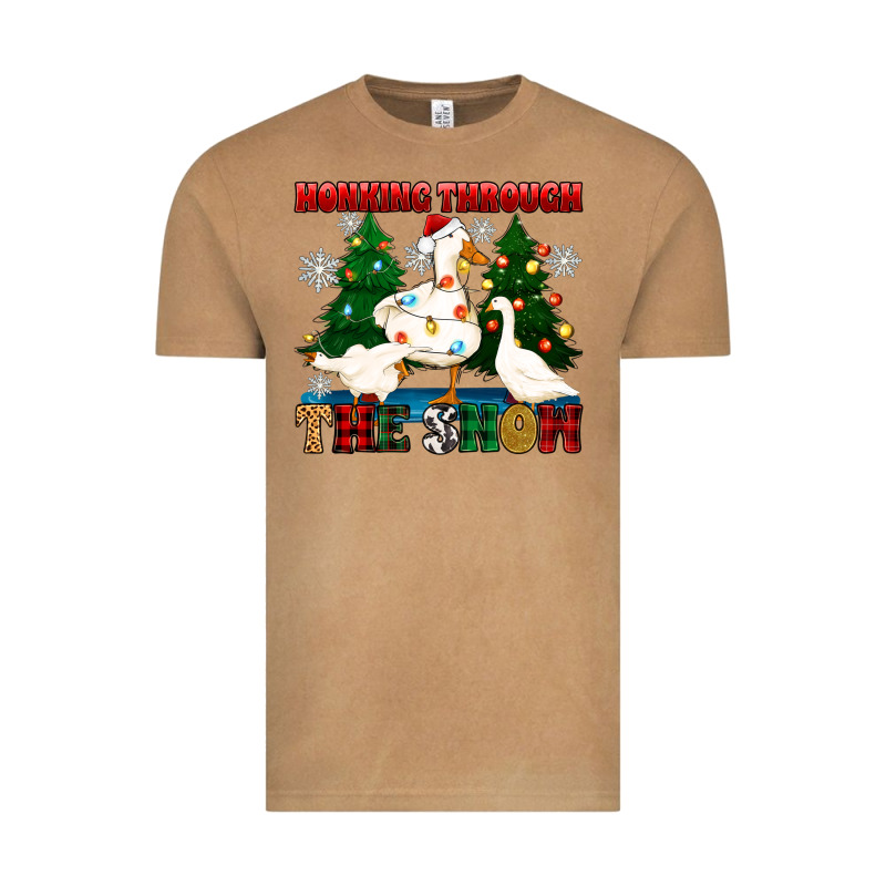 Honking Through The Snow Vintage Tee by Zillion Design Studio | Teevron