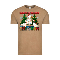 Vintage Coffee honking through the snow Vintage Tee - Zillion Design Studio