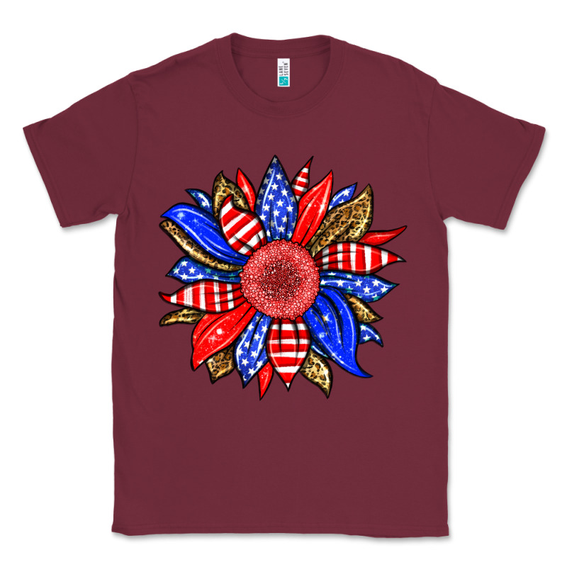 America Sunflower Classic Tee by Neo Western | Teevron