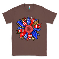 Chestnut America sunflower Classic Tee - Neo Western