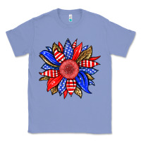 Colony Blue America sunflower Classic Tee - Neo Western