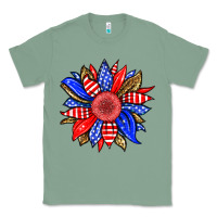 Sage America sunflower Classic Tee - Neo Western