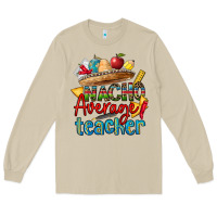 Mushroom nacho average teacher Long Sleeve Tee - CTS Tumbler Store