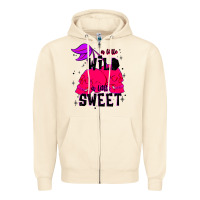 A Little Wild A Little Sweet Zipper Hoodie | Teevron