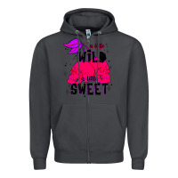 Smoke a little wild a little sweet Zipper Hoodie - JahusDesignShop