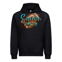 Black american football senior 2023 Urban Hoodie - BundleAndBundleShop