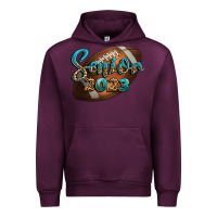 Mauve Wine american football senior 2023 Urban Hoodie - BundleAndBundleShop