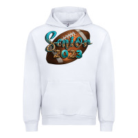 White american football senior 2023 Urban Hoodie - BundleAndBundleShop
