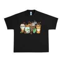 Black latte coffee cups Urban Heavy Tee - Zillion Design Studio