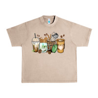 French Oak latte coffee cups Urban Heavy Tee - Zillion Design Studio
