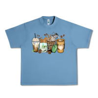 Pebble Blue latte coffee cups Urban Heavy Tee - Zillion Design Studio