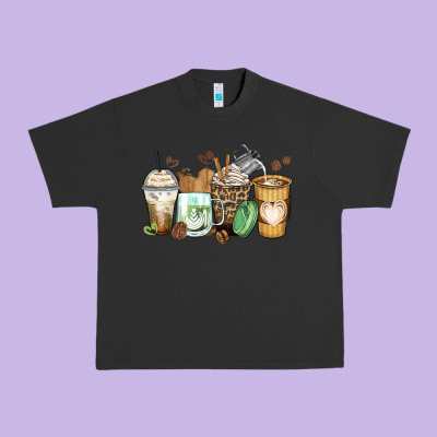 Urban Heavy Tee latte coffee cups