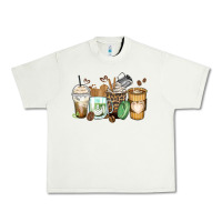 Pistachio latte coffee cups Urban Heavy Tee - Zillion Design Studio