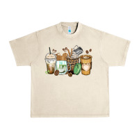 Sandshell latte coffee cups Urban Heavy Tee - Zillion Design Studio