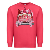 Cardinal loads of love with flowers Premium Sweatshirt - NancyCooperArtShop