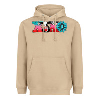 Mushroom xoxo with cow Heavyweight Hoodie - AdoDesignShop