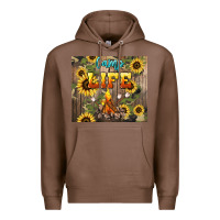 Chestnut camp life Premium Hoodie - NancyCooperArtShop