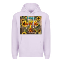 Lilac camp life Premium Hoodie - NancyCooperArtShop