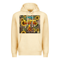 Pina Colada camp life Premium Hoodie - NancyCooperArtShop