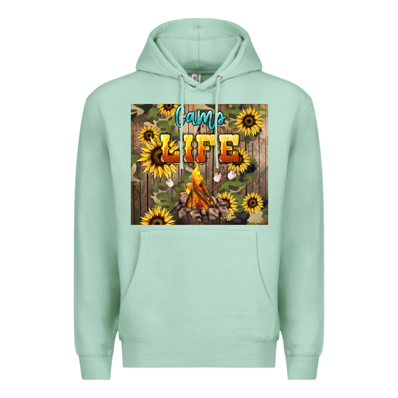 Camp Life Premium Hoodie by NancyCooperArtShop | Teevron