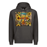 Smoke camp life Premium Hoodie - NancyCooperArtShop