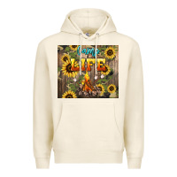Tofu camp life Premium Hoodie - NancyCooperArtShop
