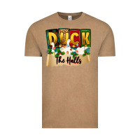 Vintage Coffee christmas duck the halls Vintage Tee - Zillion Design Studio