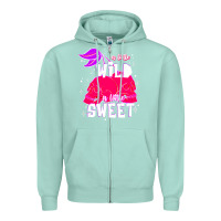 Seafoam a little wild a little sweet Zipper Hoodie - JahusDesignShop