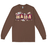 Chestnut mama with license letters Long Sleeve Tee - Zillion Design Studio