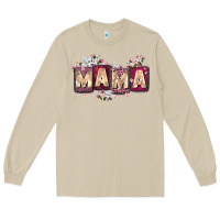 Mushroom mama with license letters Long Sleeve Tee - Zillion Design Studio