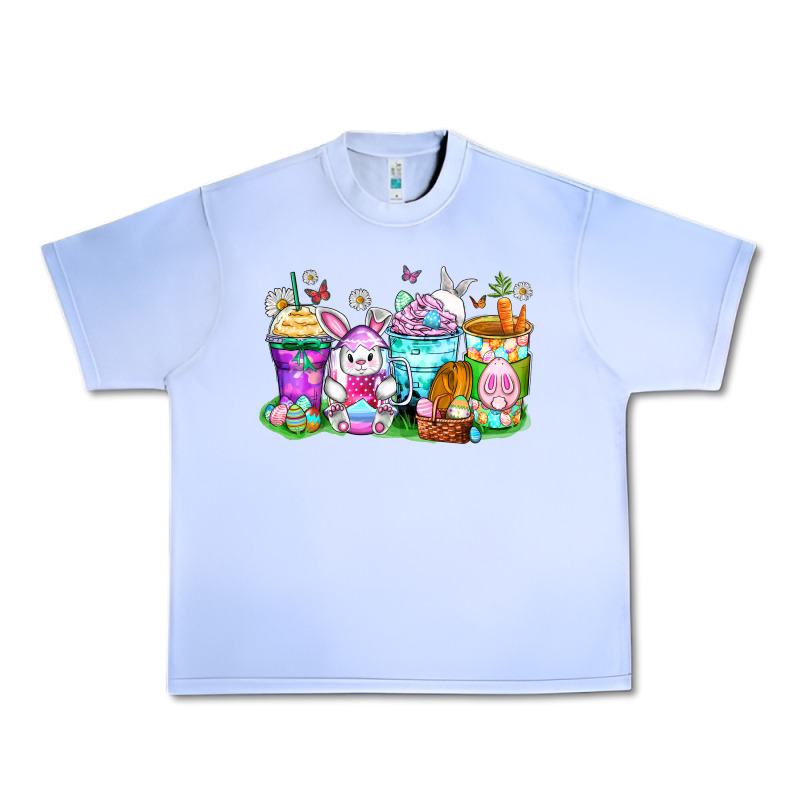 Easter Coffee Cups Urban Heavy Tee by Zillion Design Studio | Teevron