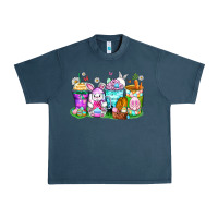 Midnight Navy easter coffee cups Urban Heavy Tee - Zillion Design Studio