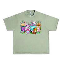 Oil Green easter coffee cups Urban Heavy Tee - Zillion Design Studio