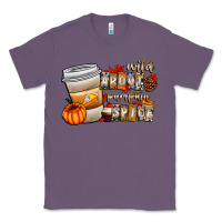 Lavender wild about pumpkin spice Classic Tee - CowhideDigitalArt