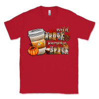 Red wild about pumpkin spice Classic Tee - CowhideDigitalArt