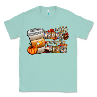 Seafoam wild about pumpkin spice Classic Tee - CowhideDigitalArt