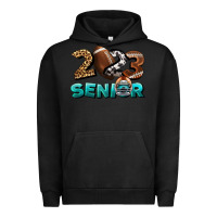 Pigment Black American Football Senior 2023 Urban Hoodie - BundleAndBundleShop