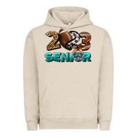 Pigment French Oak American Football Senior 2023 Urban Hoodie - BundleAndBundleShop