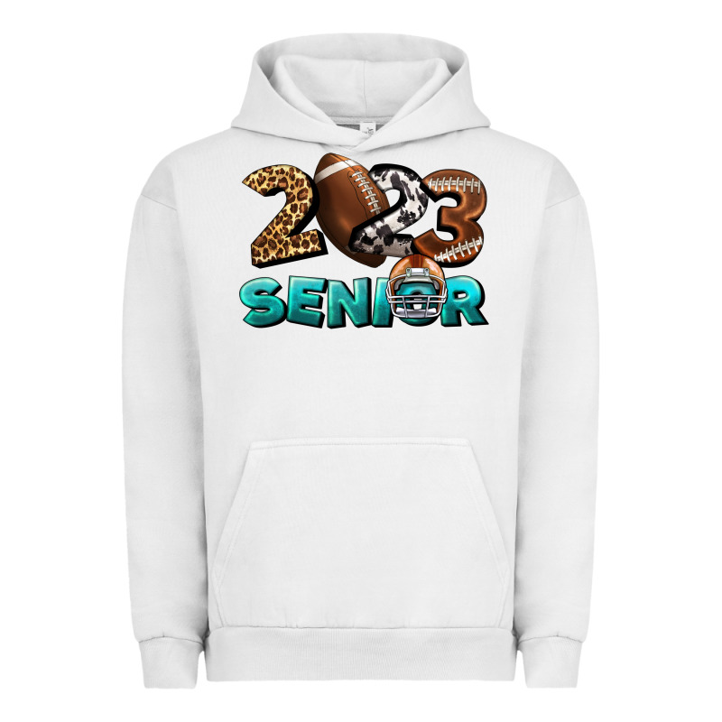 American Football Senior 2023 Urban Hoodie by BundleAndBundleShop | Teevron