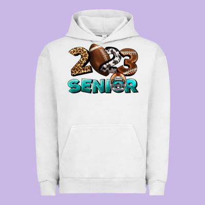 American Football Senior 2023 Urban Hoodie Designed By Bundleandbundleshop