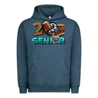 Pigment Midnight Navy American Football Senior 2023 Urban Hoodie - BundleAndBundleShop