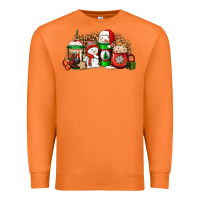 Carrot Christmas snow coffee cups Premium Sweatshirt - Jasminsmagicworld